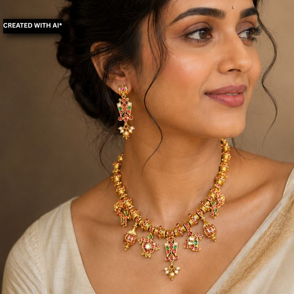 Vasudha Statement Necklace