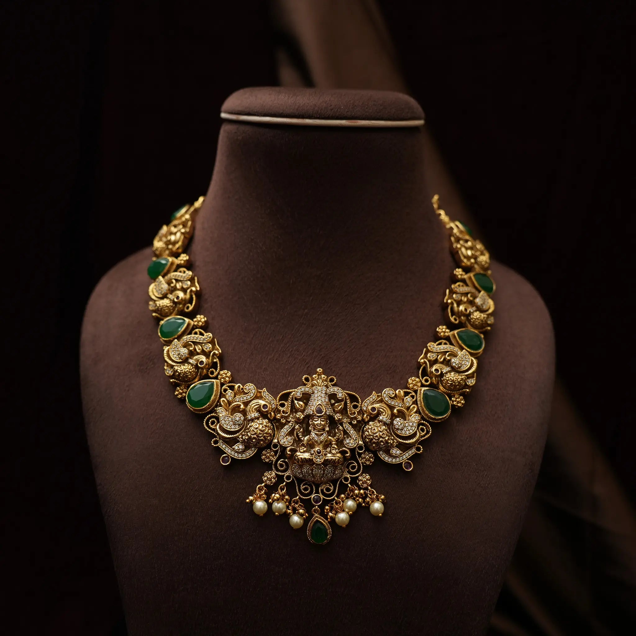 Vedika Antique Nagas Necklace
