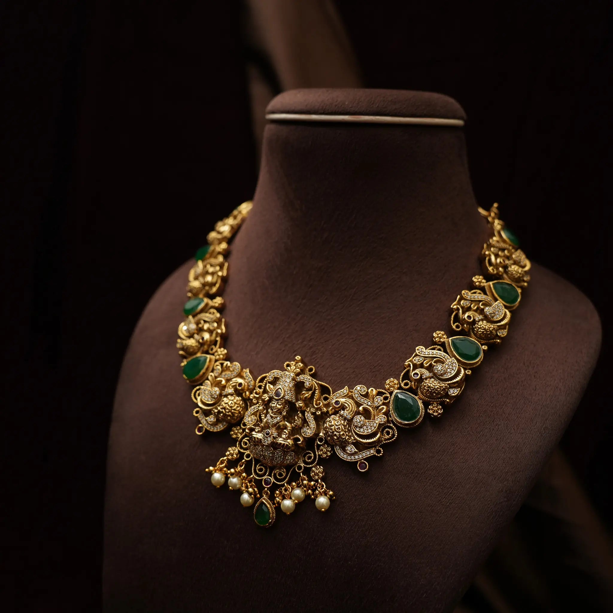 Vedika Antique Nagas Necklace