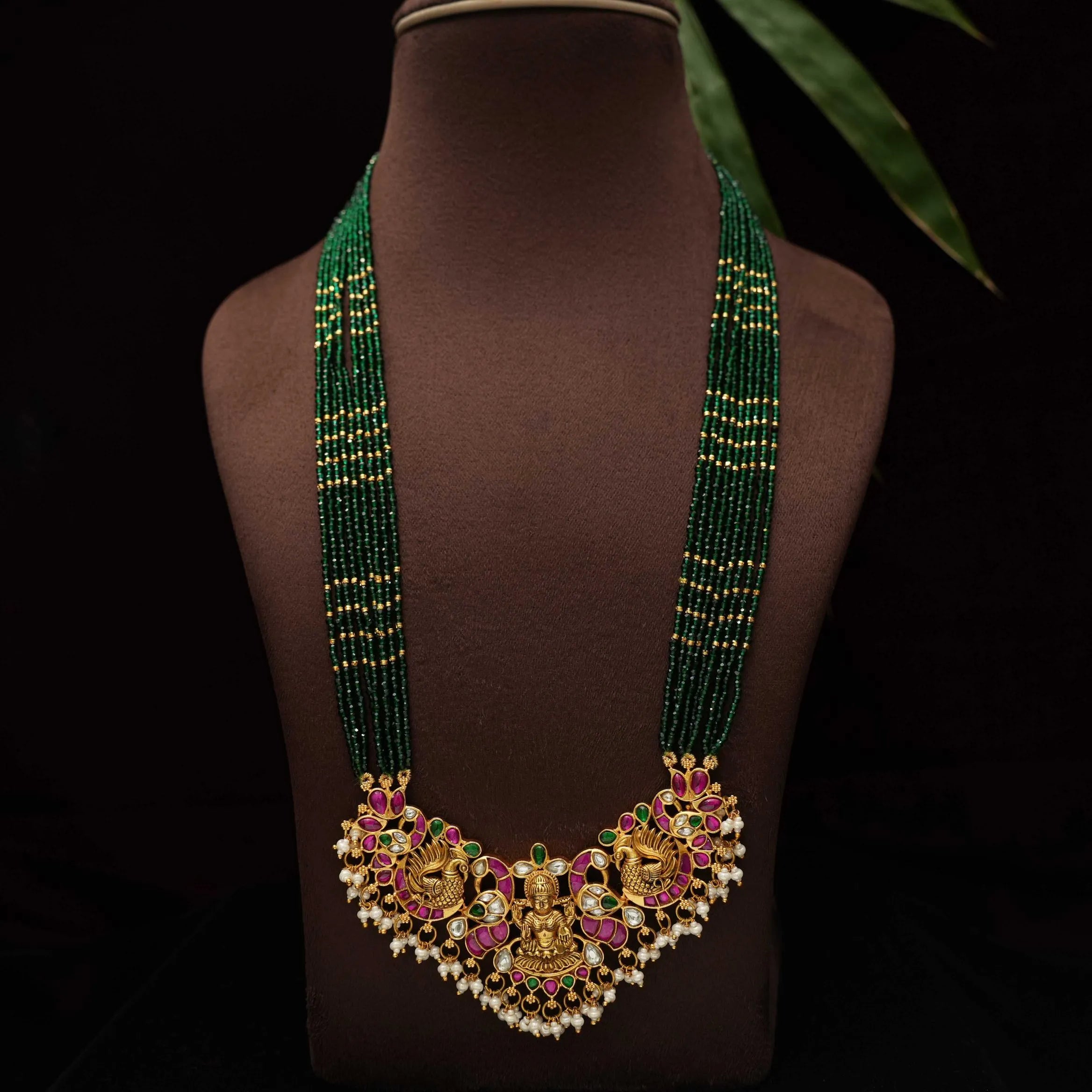 Vedika Beaded Anitque Necklace