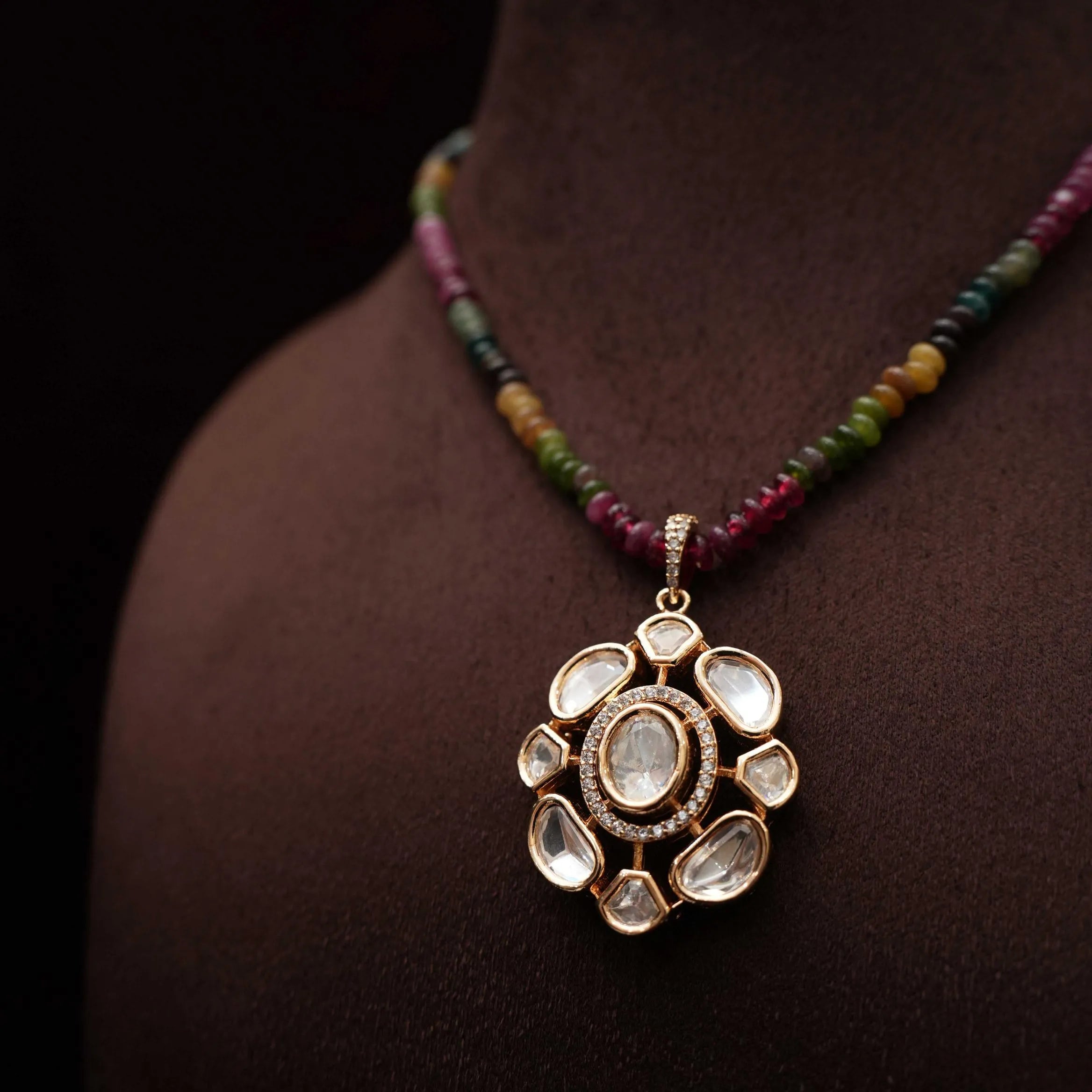 Veena Beaded Necklace