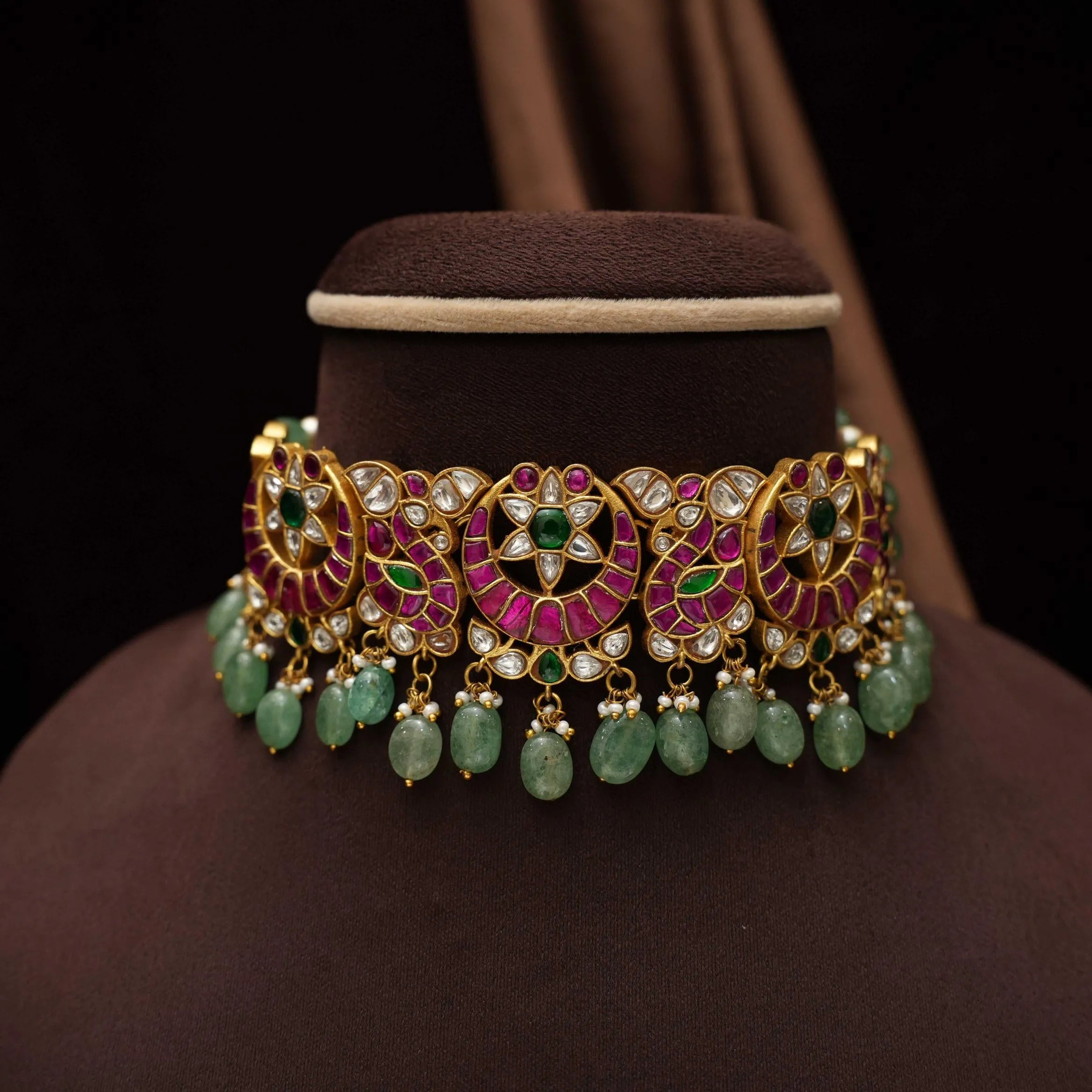 Veena Polki Choker