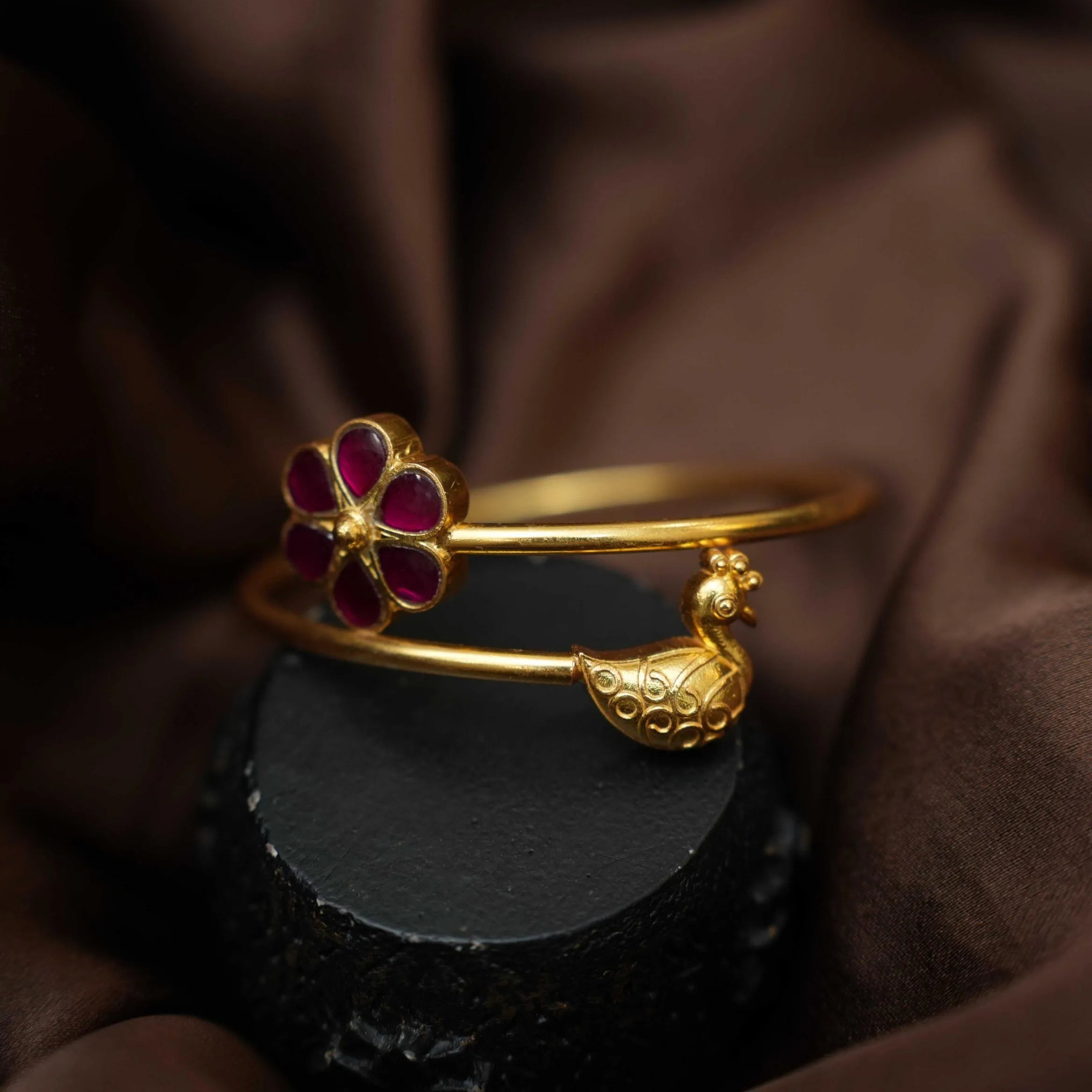 Venya Silver Kada Bangle