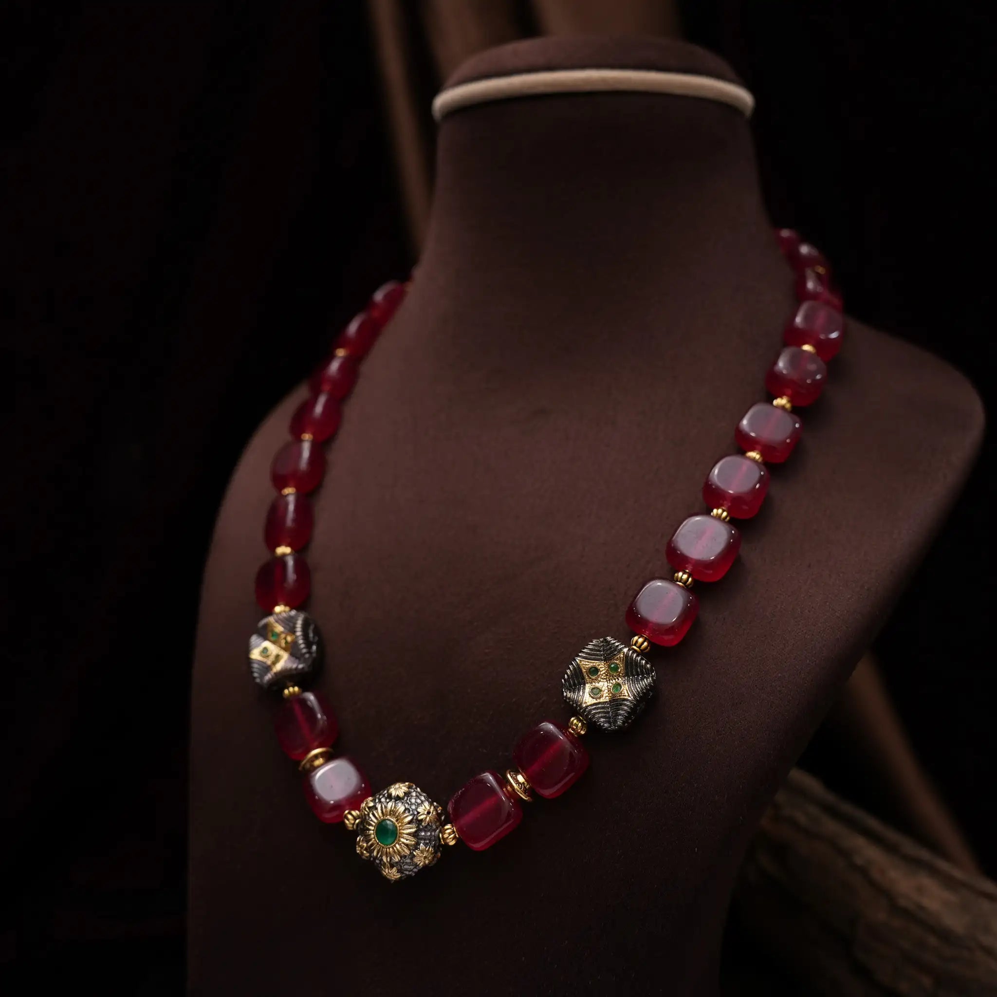 Vidhatri Beaded Necklace