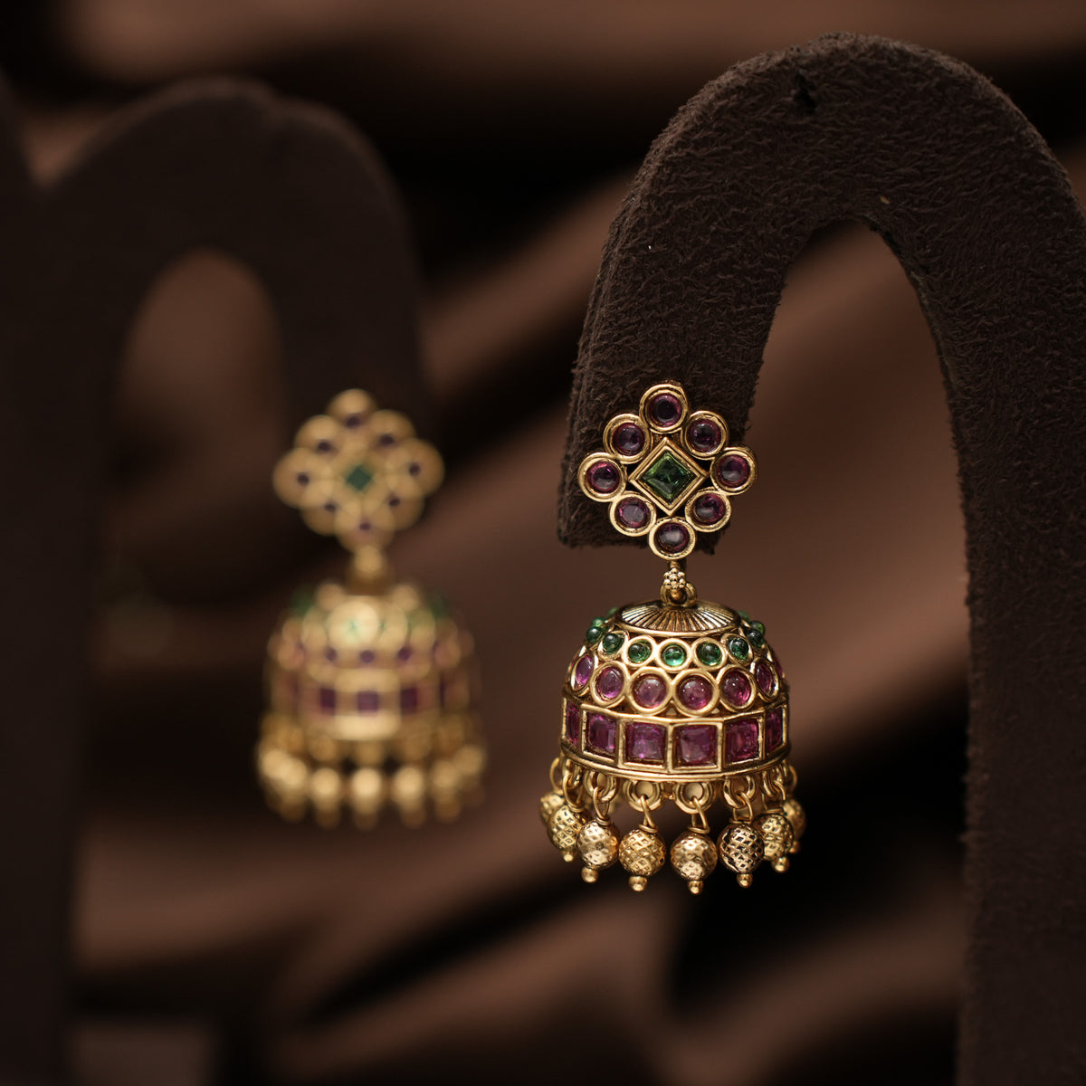 Vikruti Antique Jhumka Earrings