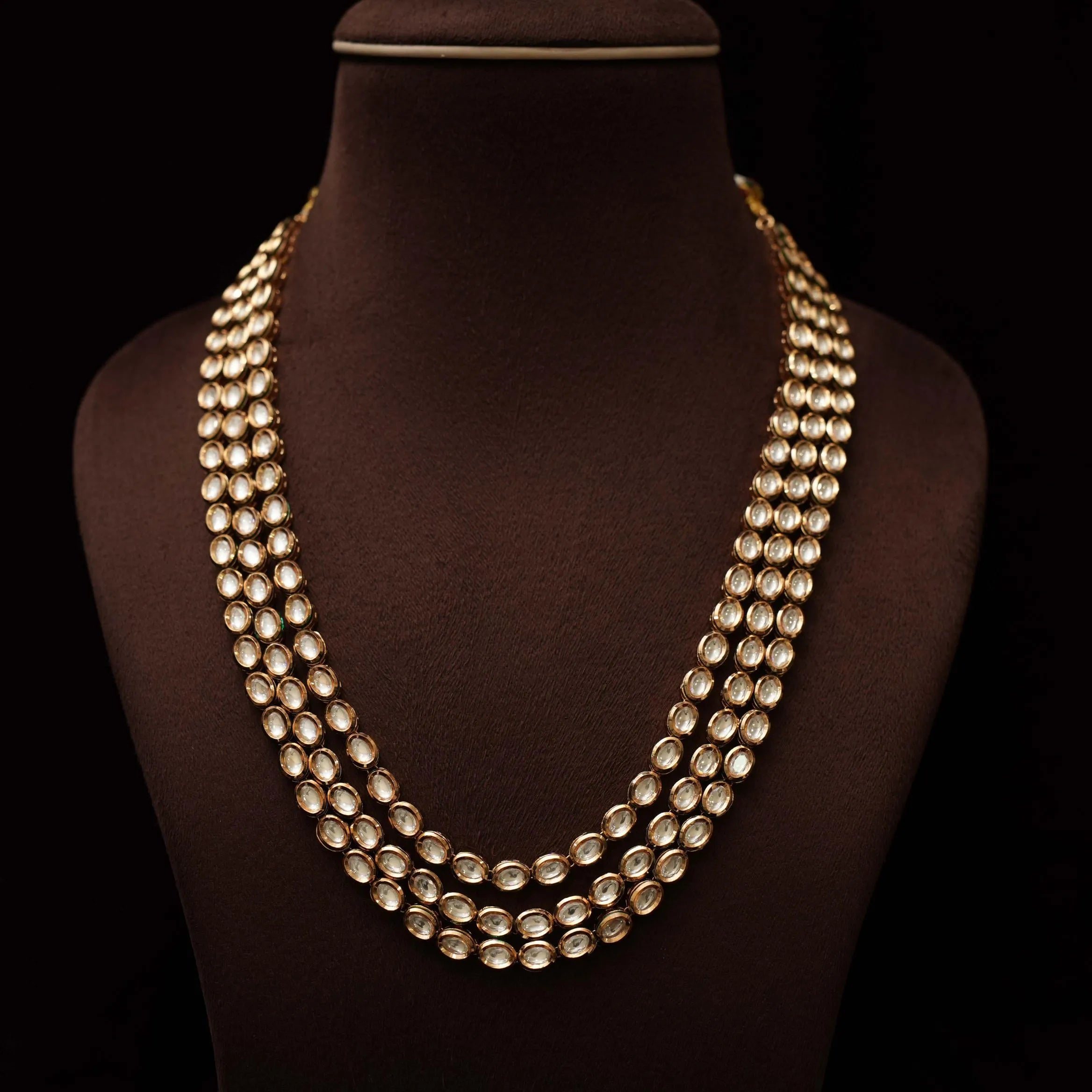 Vini Layered Kundan Necklace - Rimli Boutique