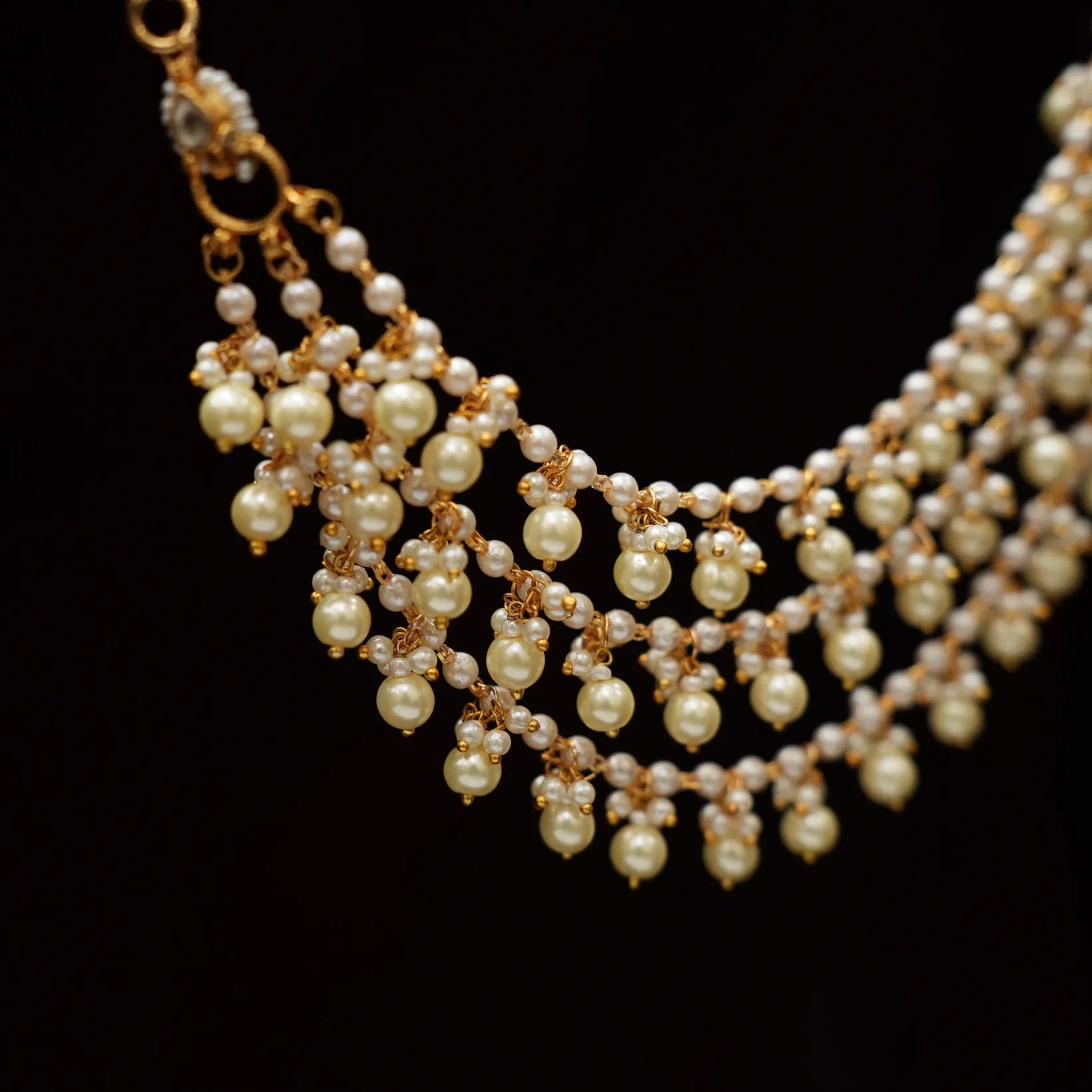Vivan Polki Ear Chain - Ira