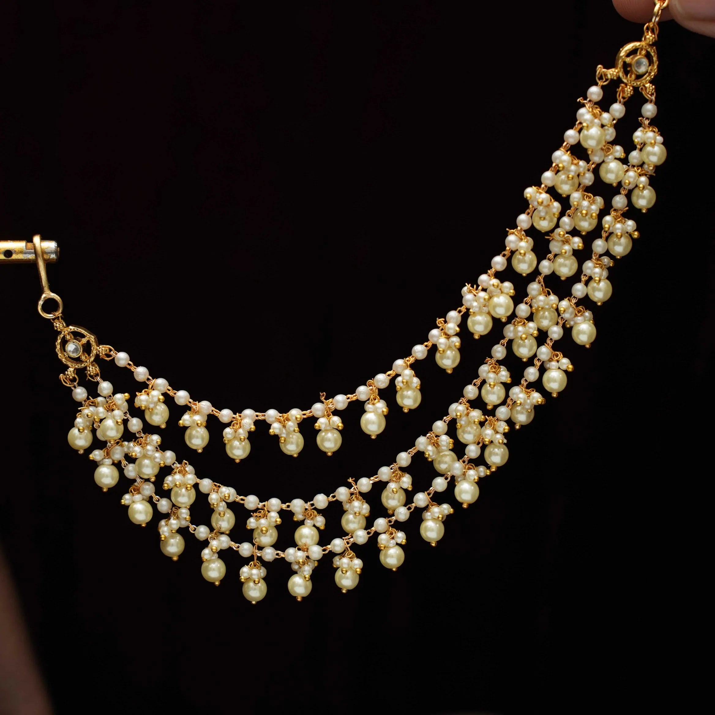 Vivan Polki Ear Chain - Lala