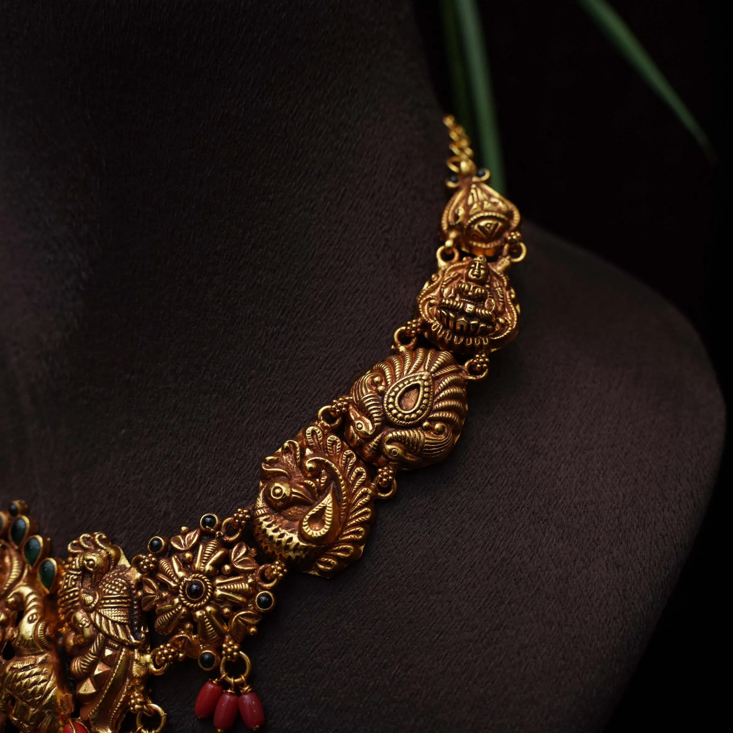 Viya Silver Nagas Necklace - Rimli Boutique