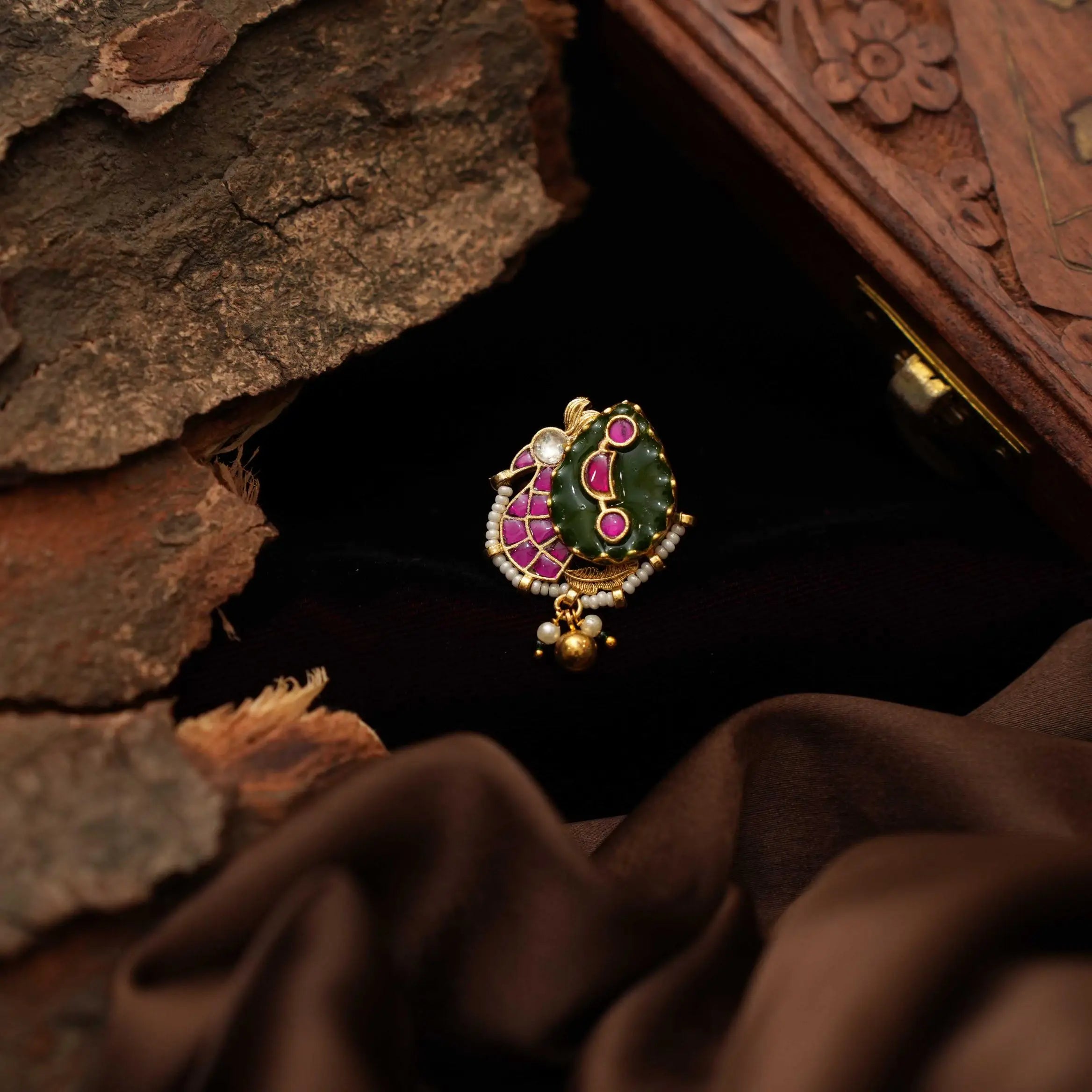 Vriti Polki Ring - Sara