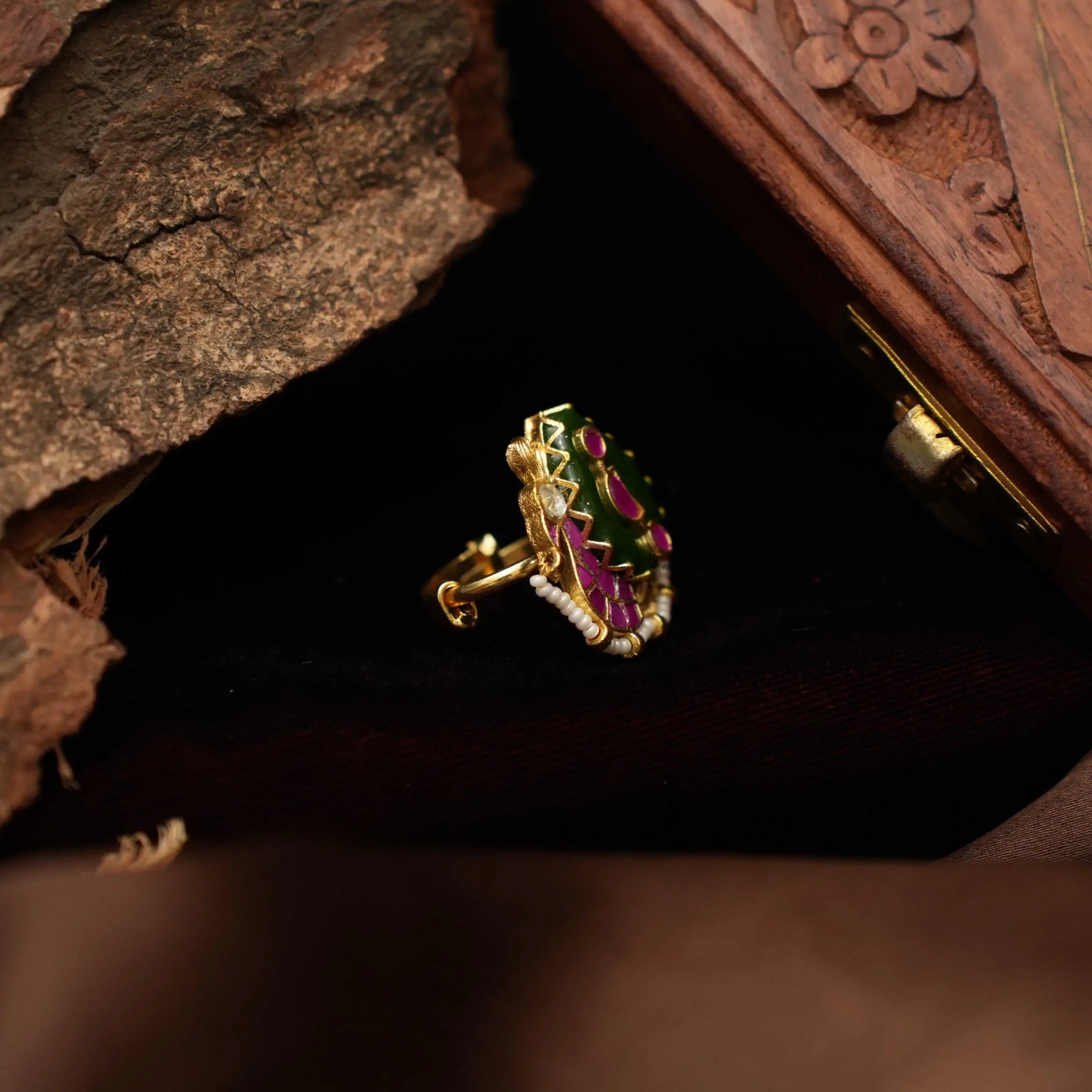 Vriti Polki Ring - Yara