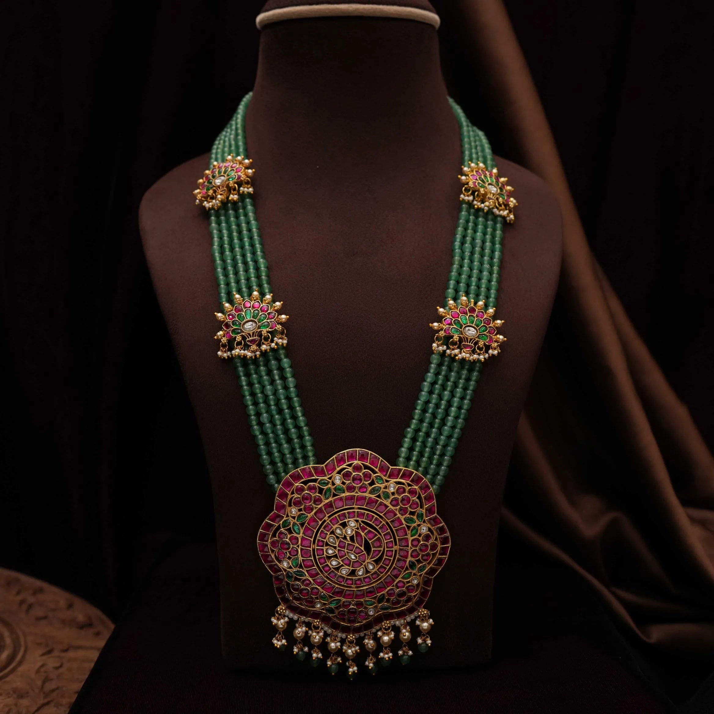 Wricha Antique Beaded Necklace