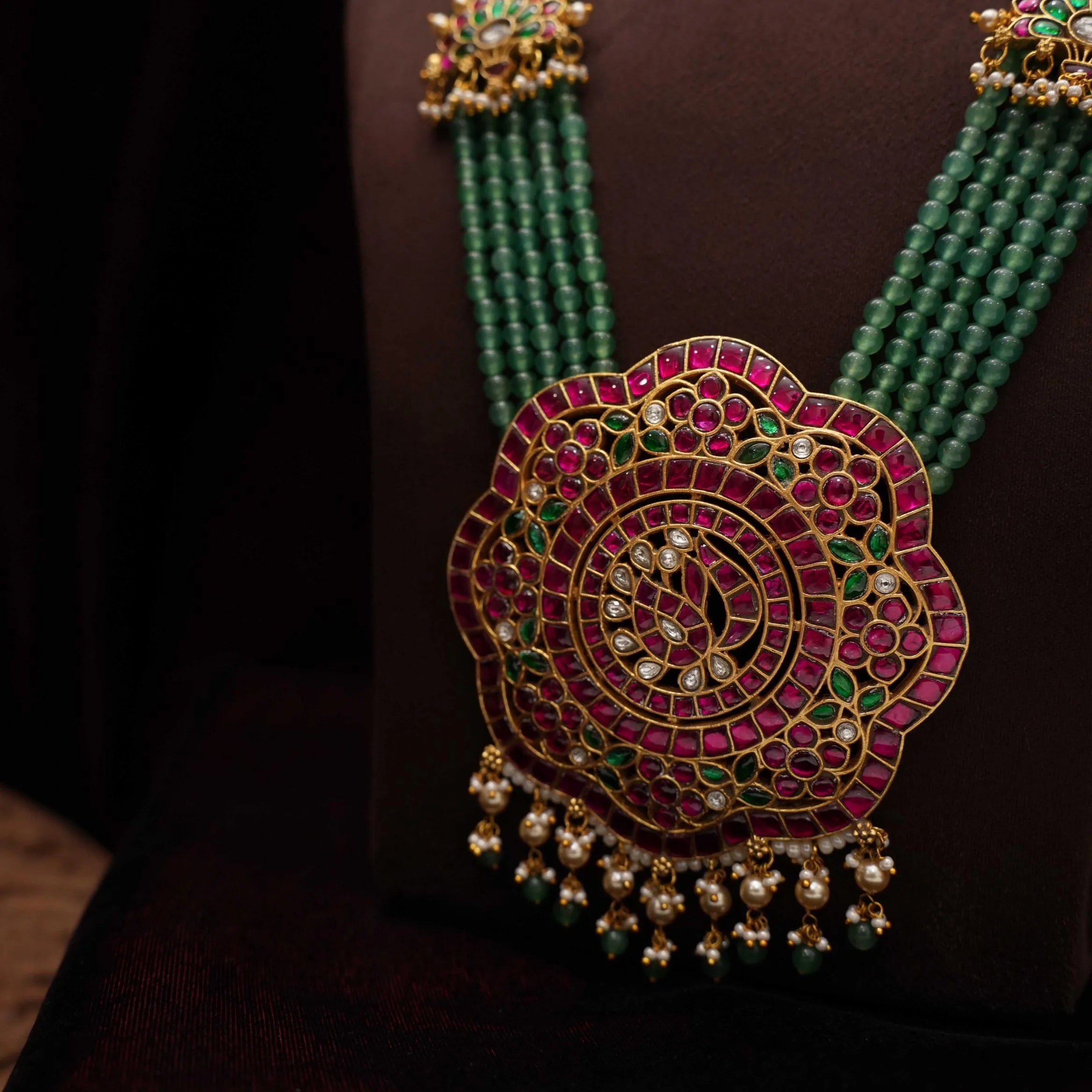 Wricha Antique Beaded Necklace