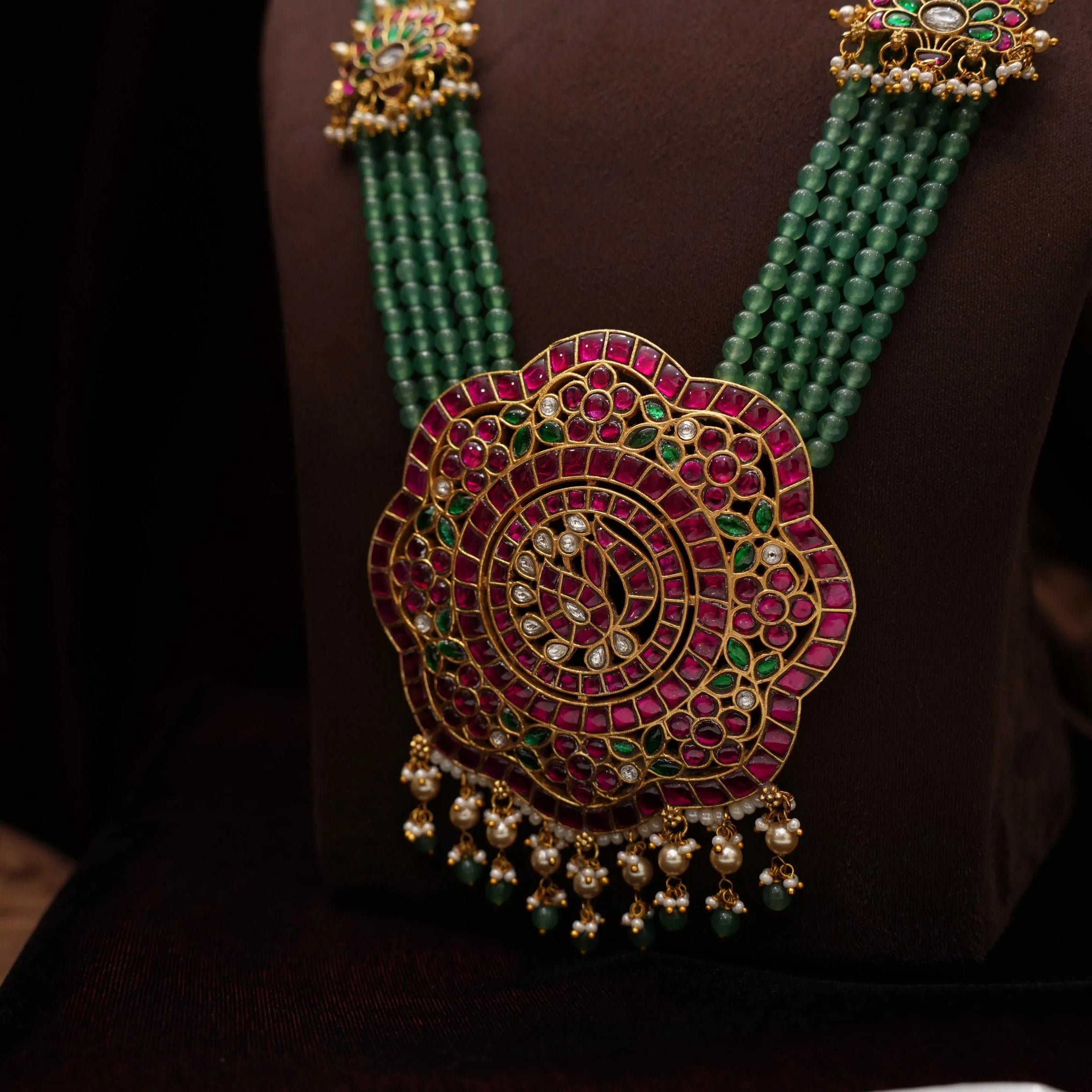 Wricha Antique Beaded Necklace