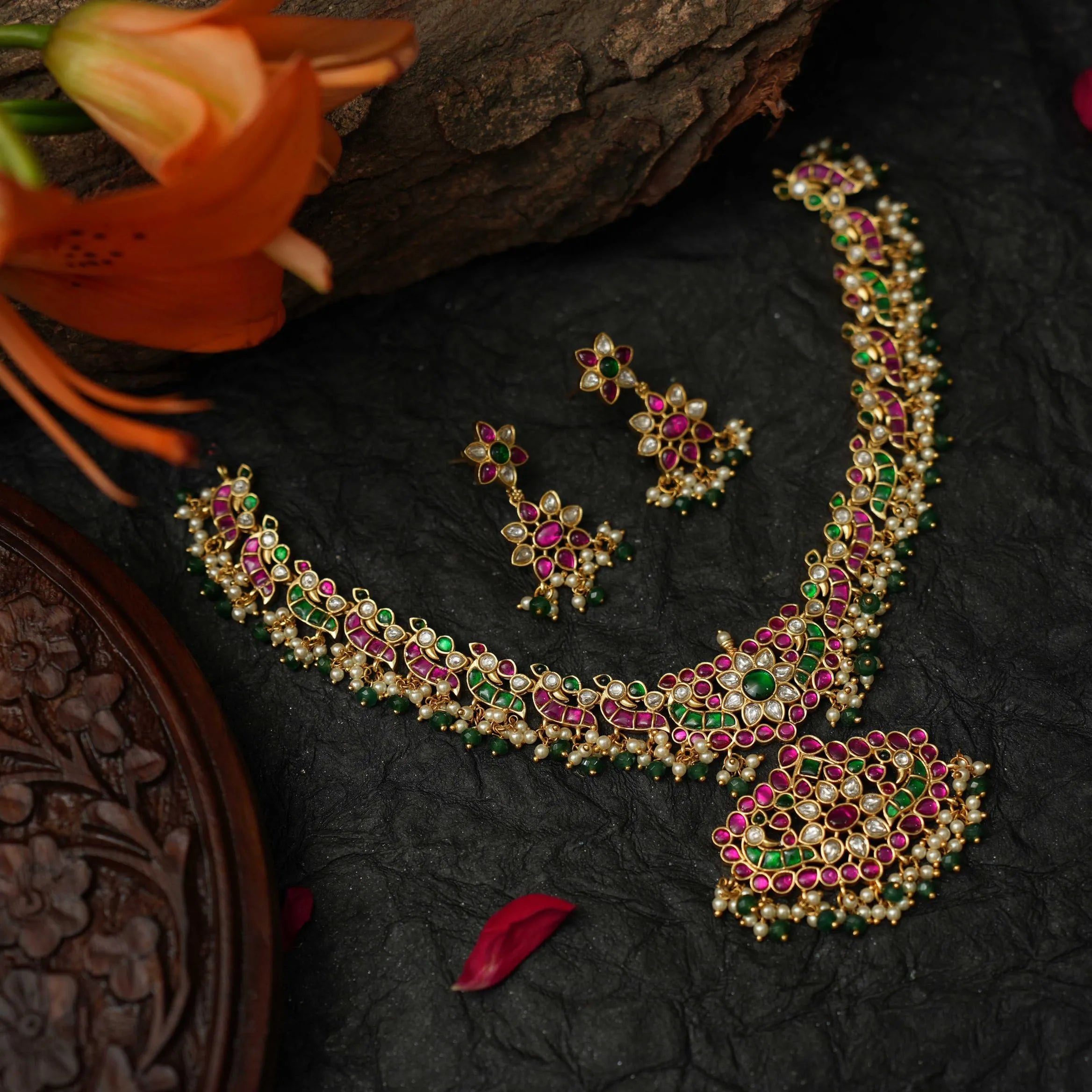 Wrushali Polki Necklace