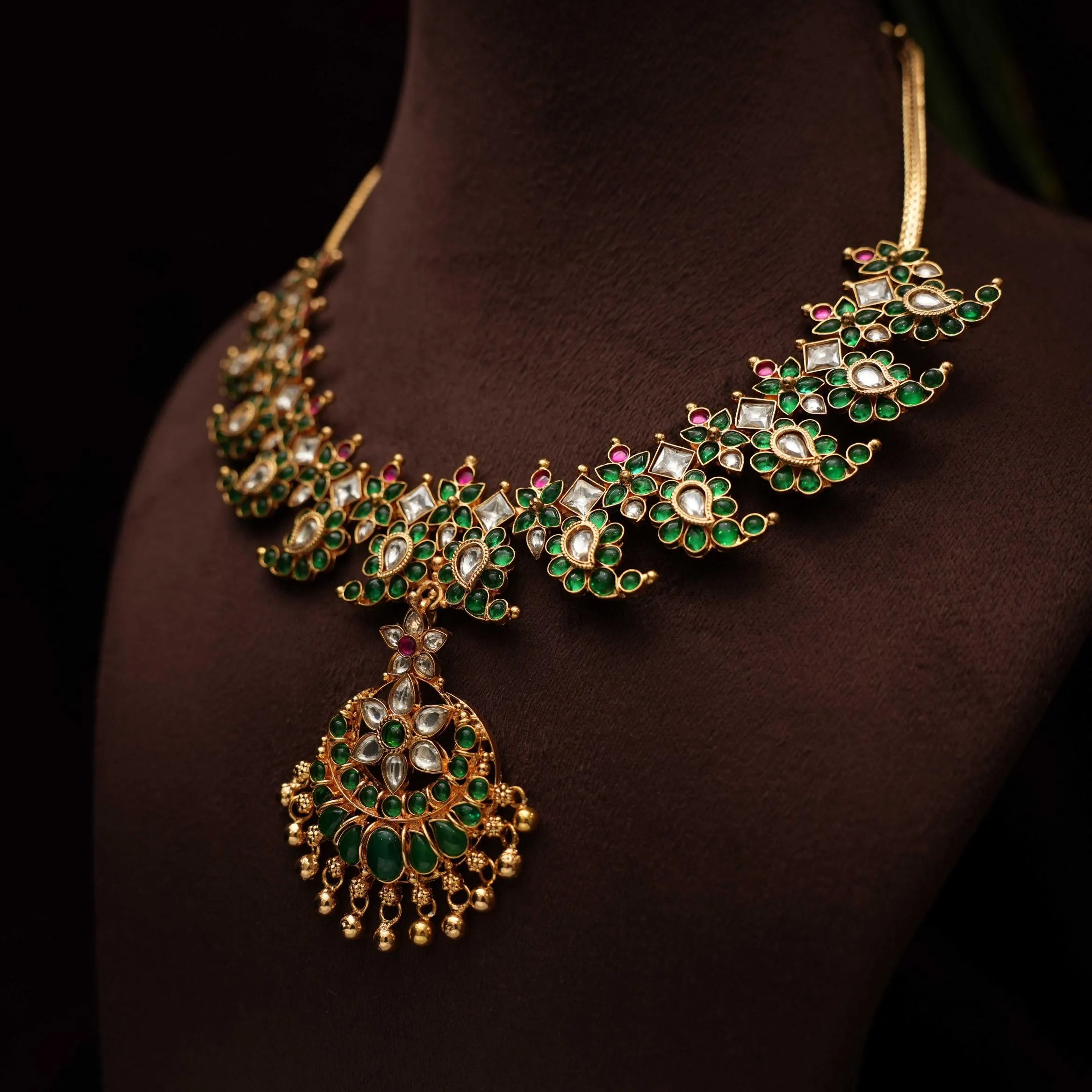 Yajna Polki Necklace - Rimli Boutique