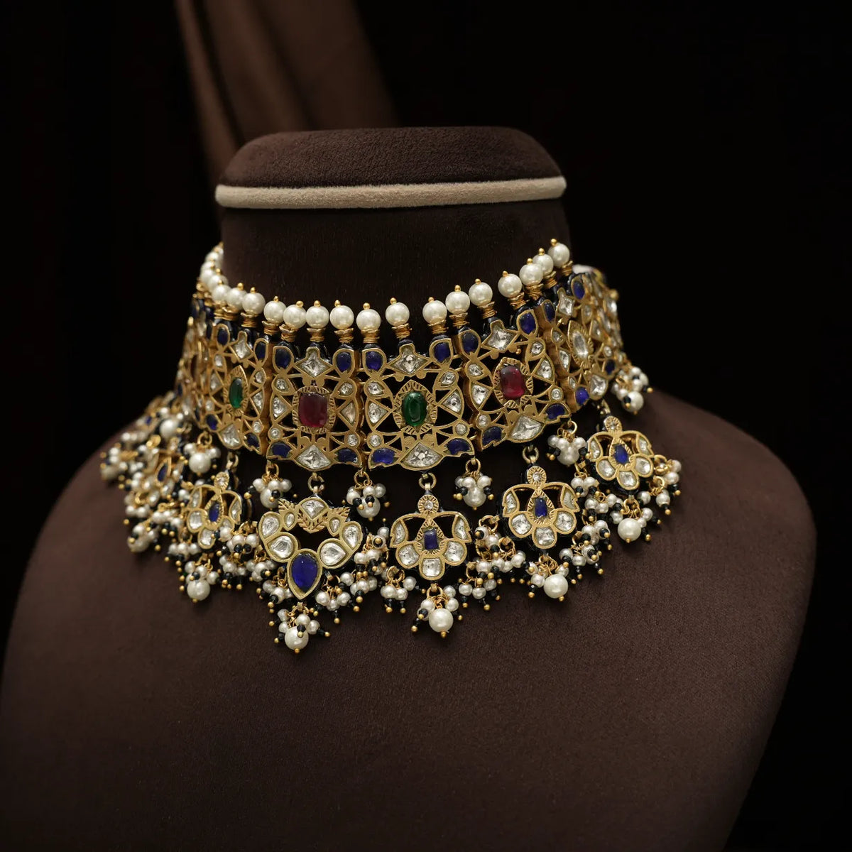 Yashvika Meenakari Necklace