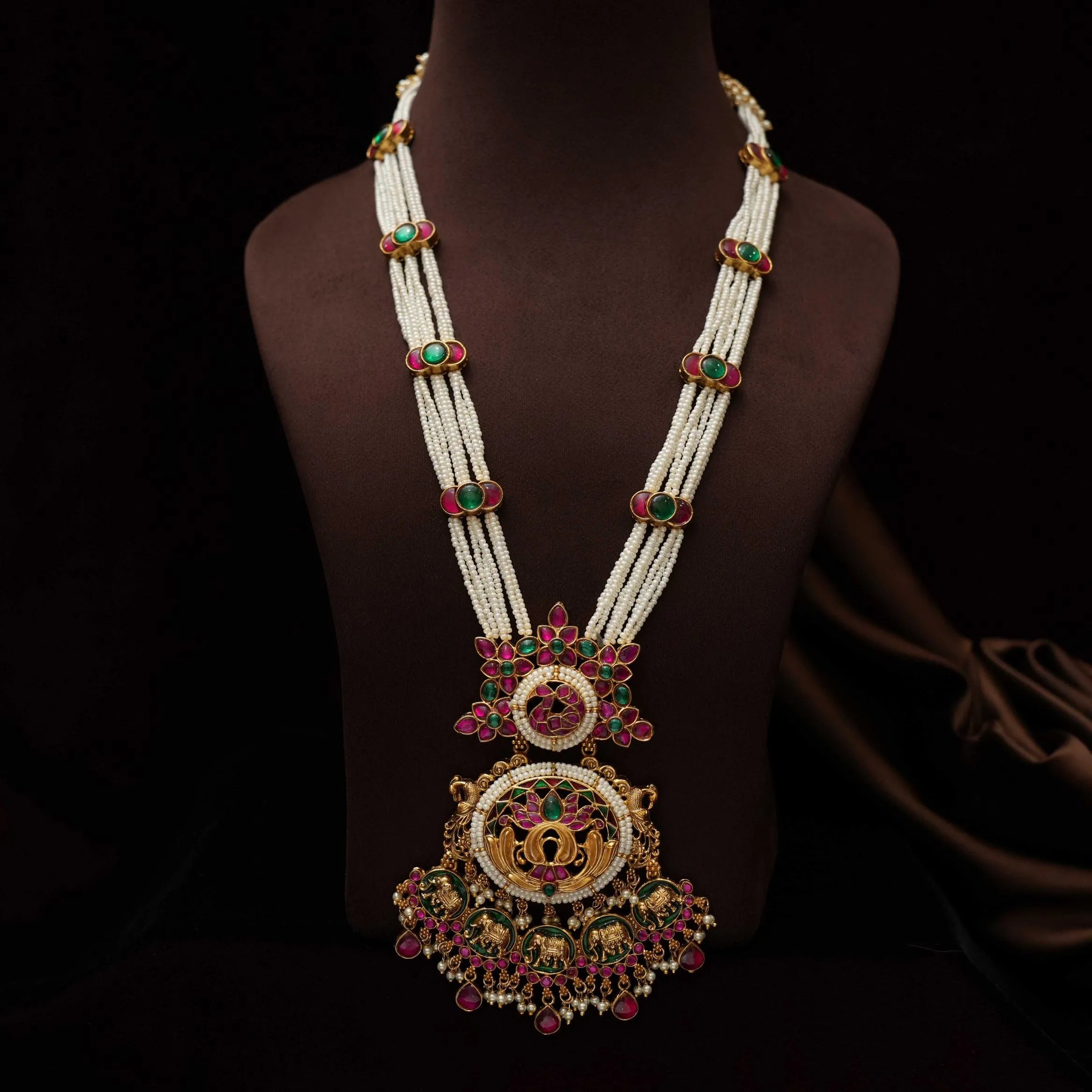 Yugit Antique Pearl Necklace