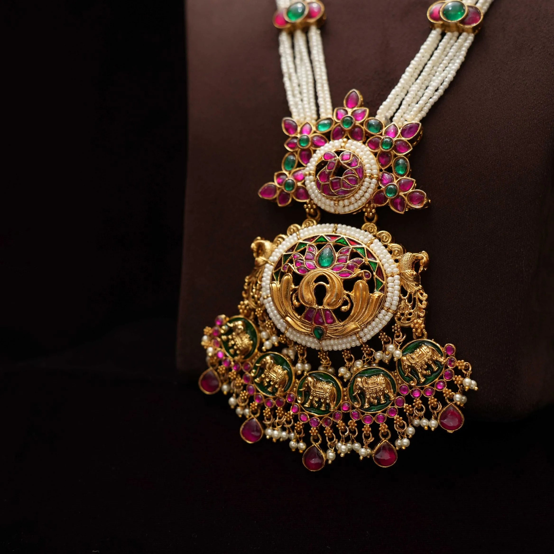 Yugit Antique Pearl Necklace