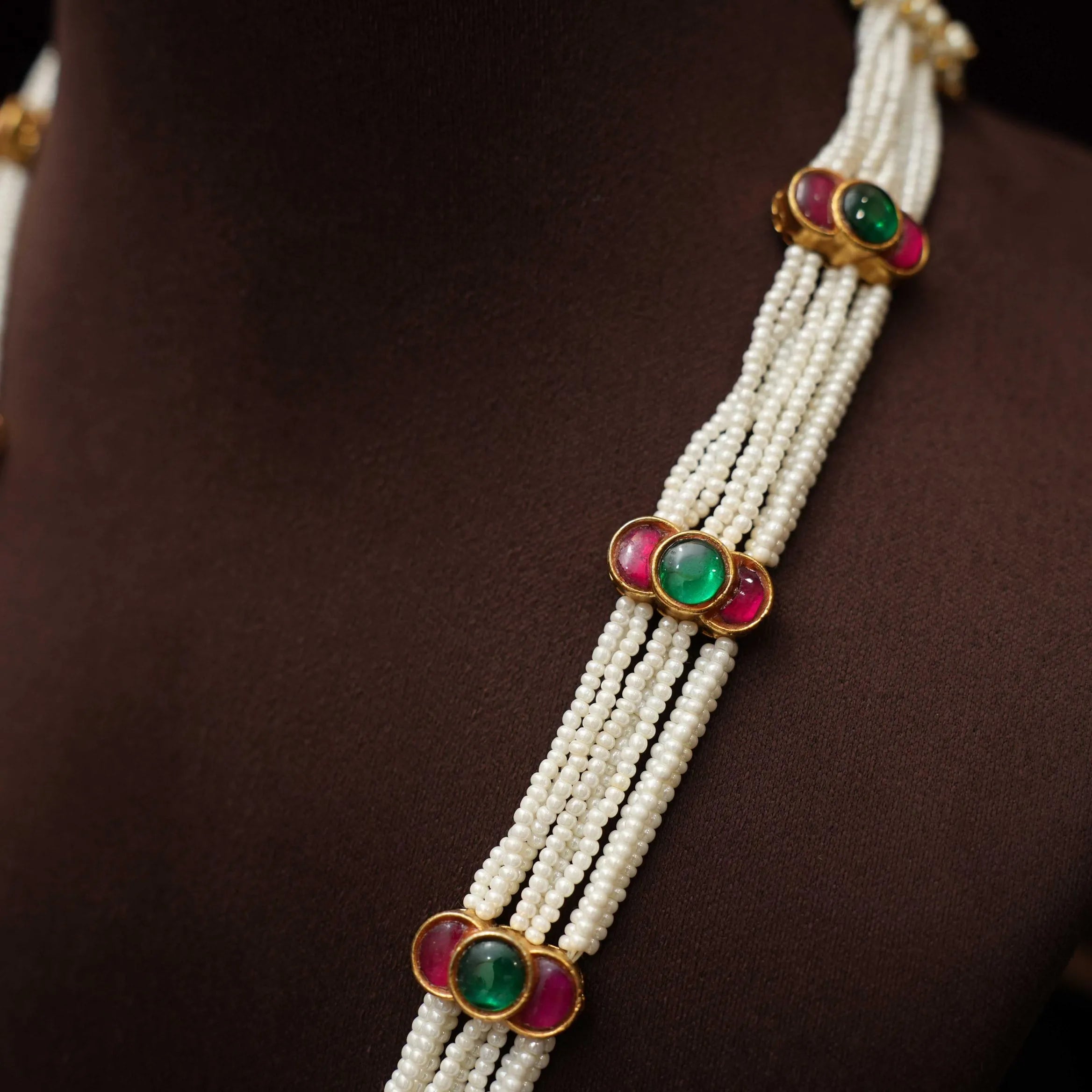 Yugit Antique Pearl Necklace