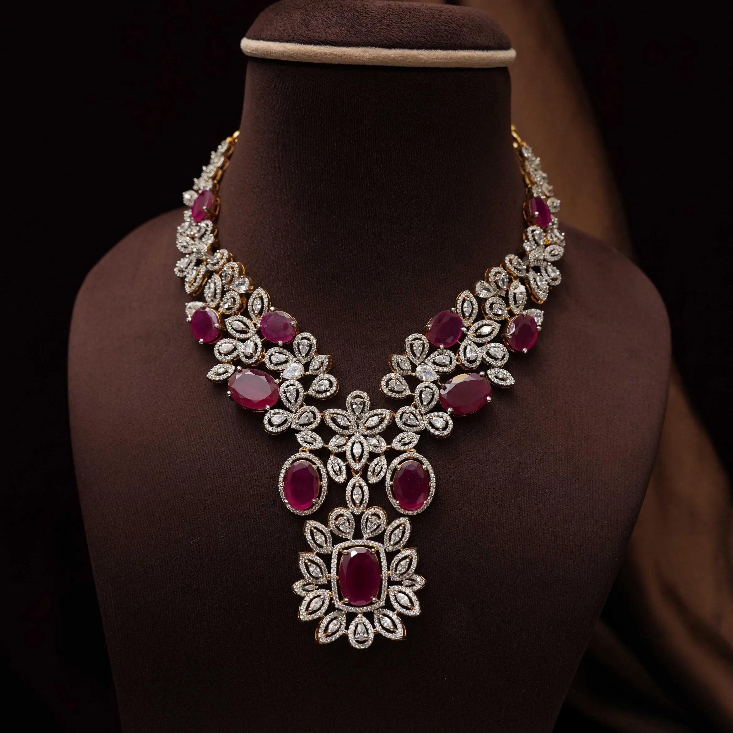Zaida Zircon Necklace