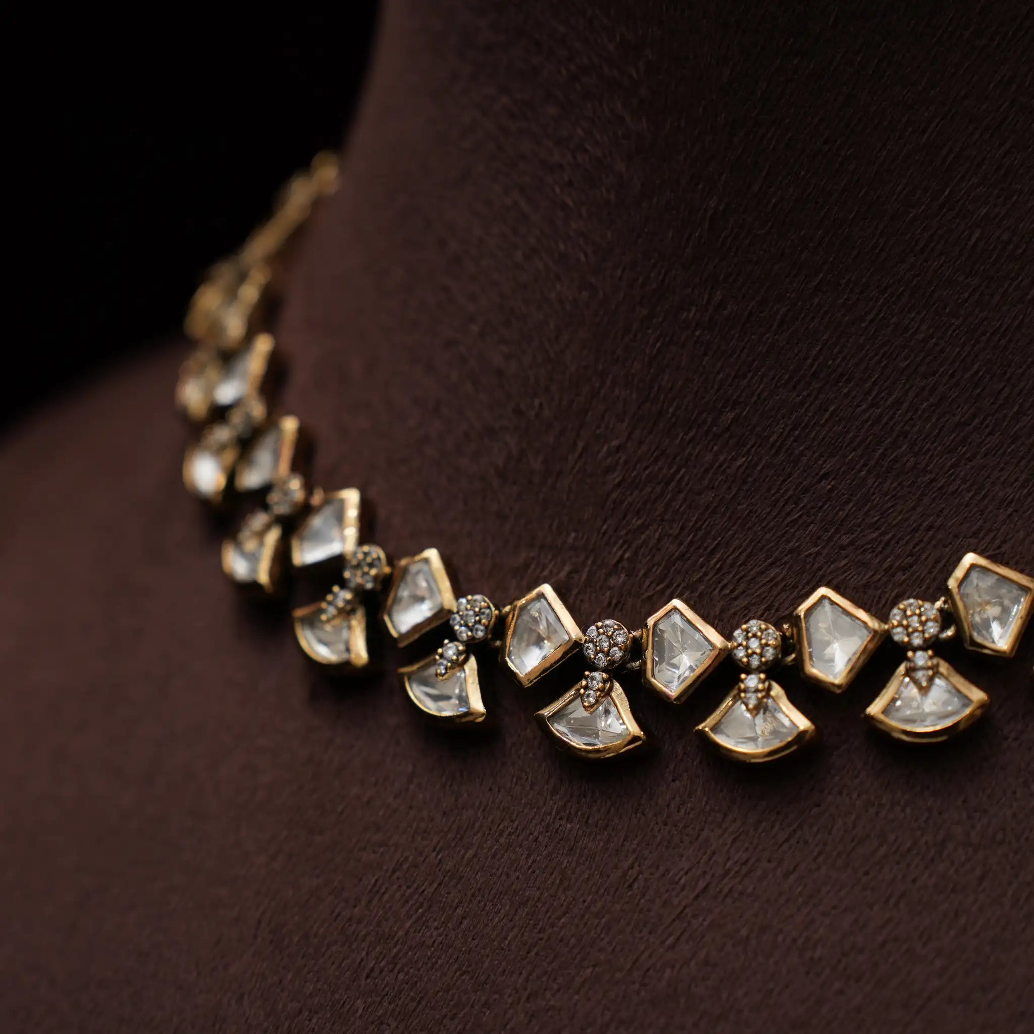 Zara Victorian Polki Choker