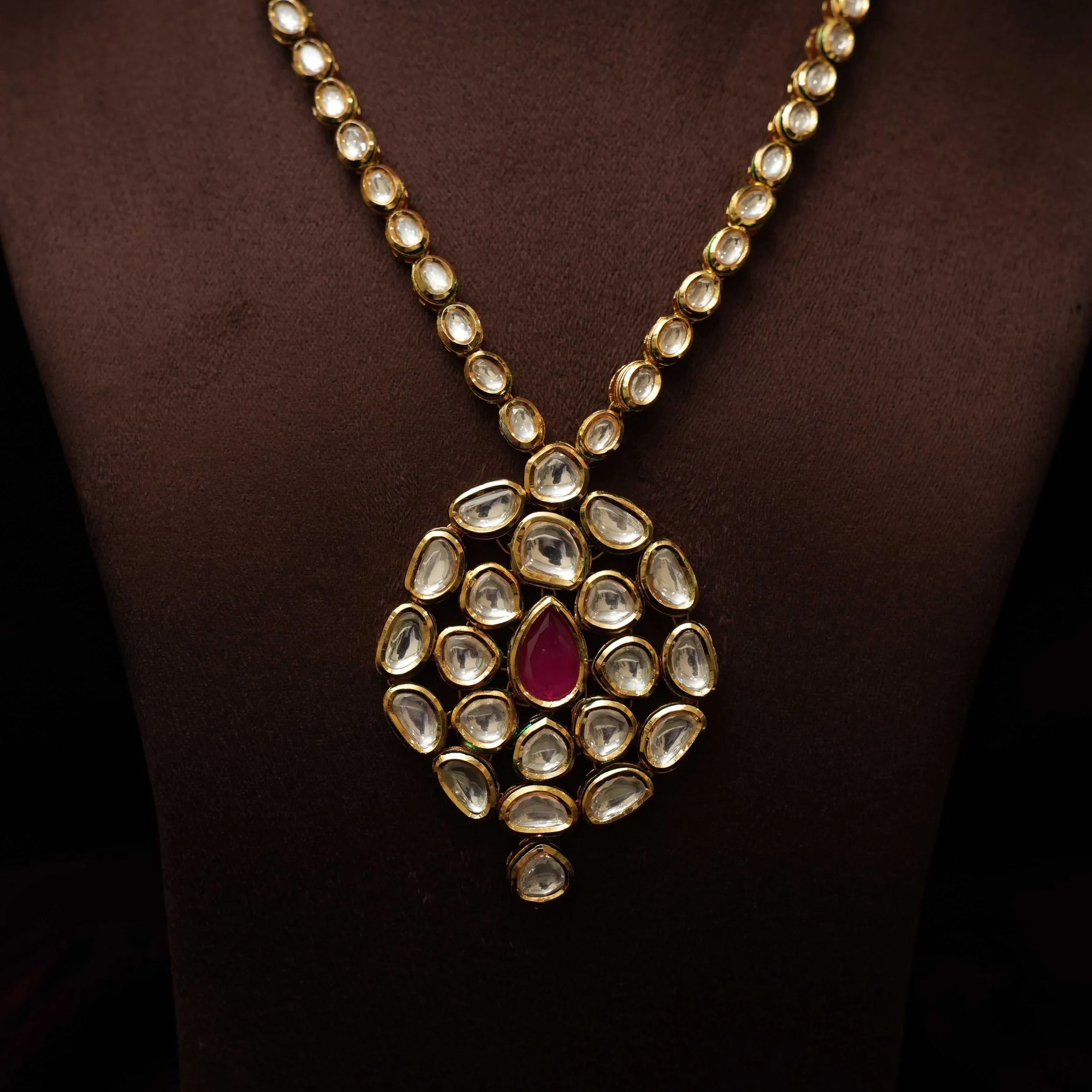 Classic Kundan Necklace - Rimli Boutique