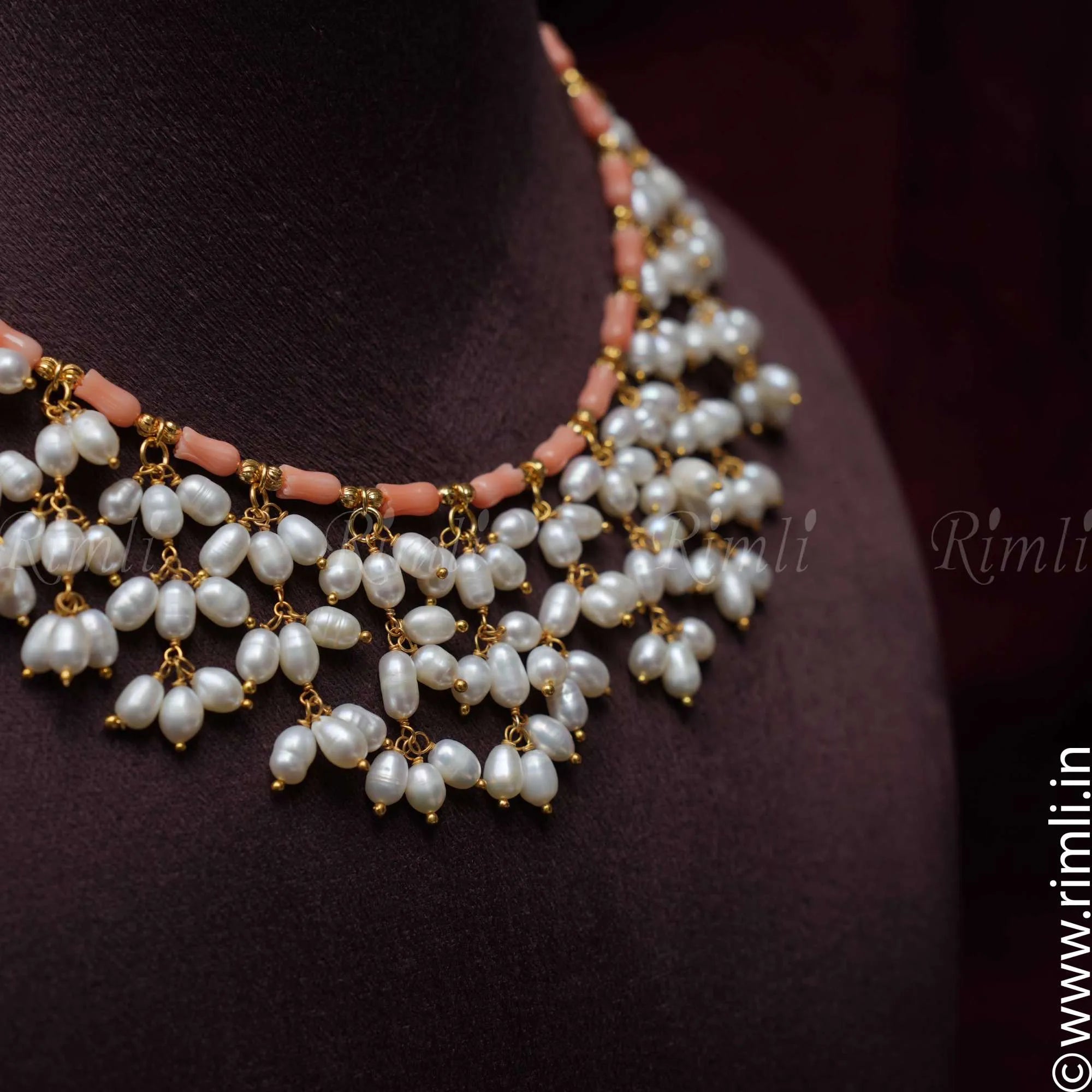 Thiya Coral Necklace