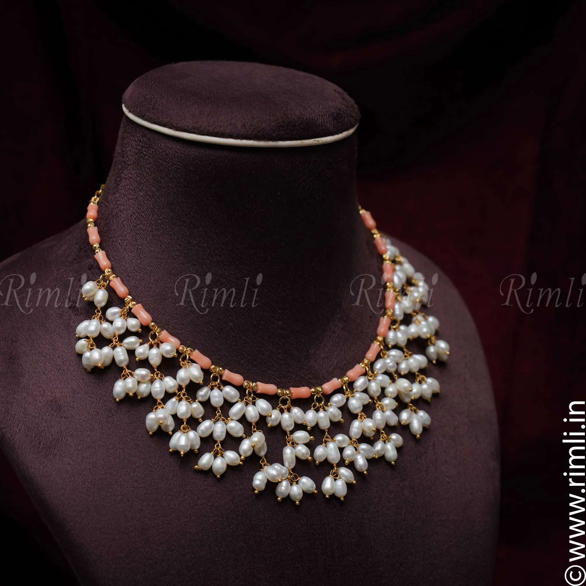 Thiya Coral Necklace