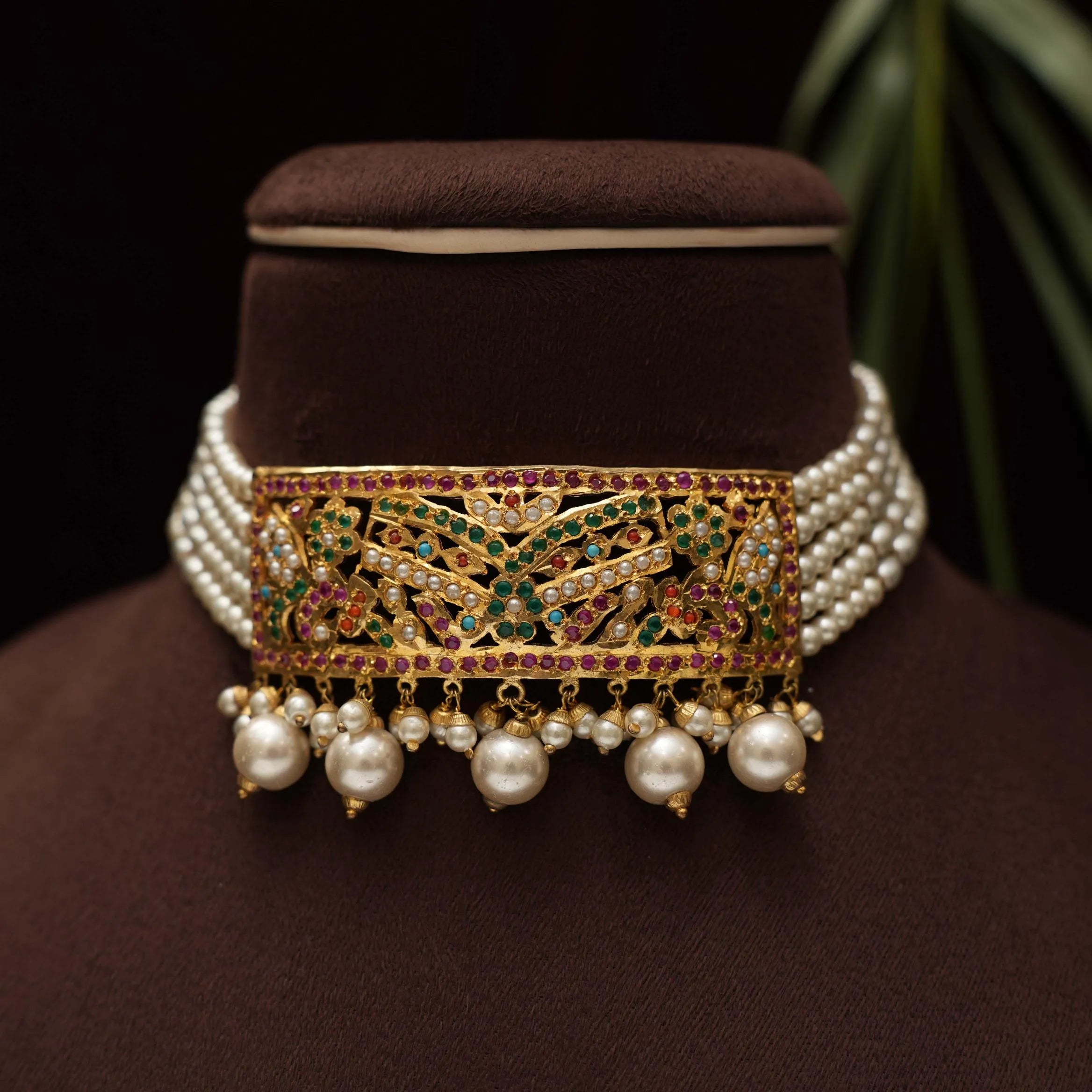 Jadau Necklace - Rimli Boutique