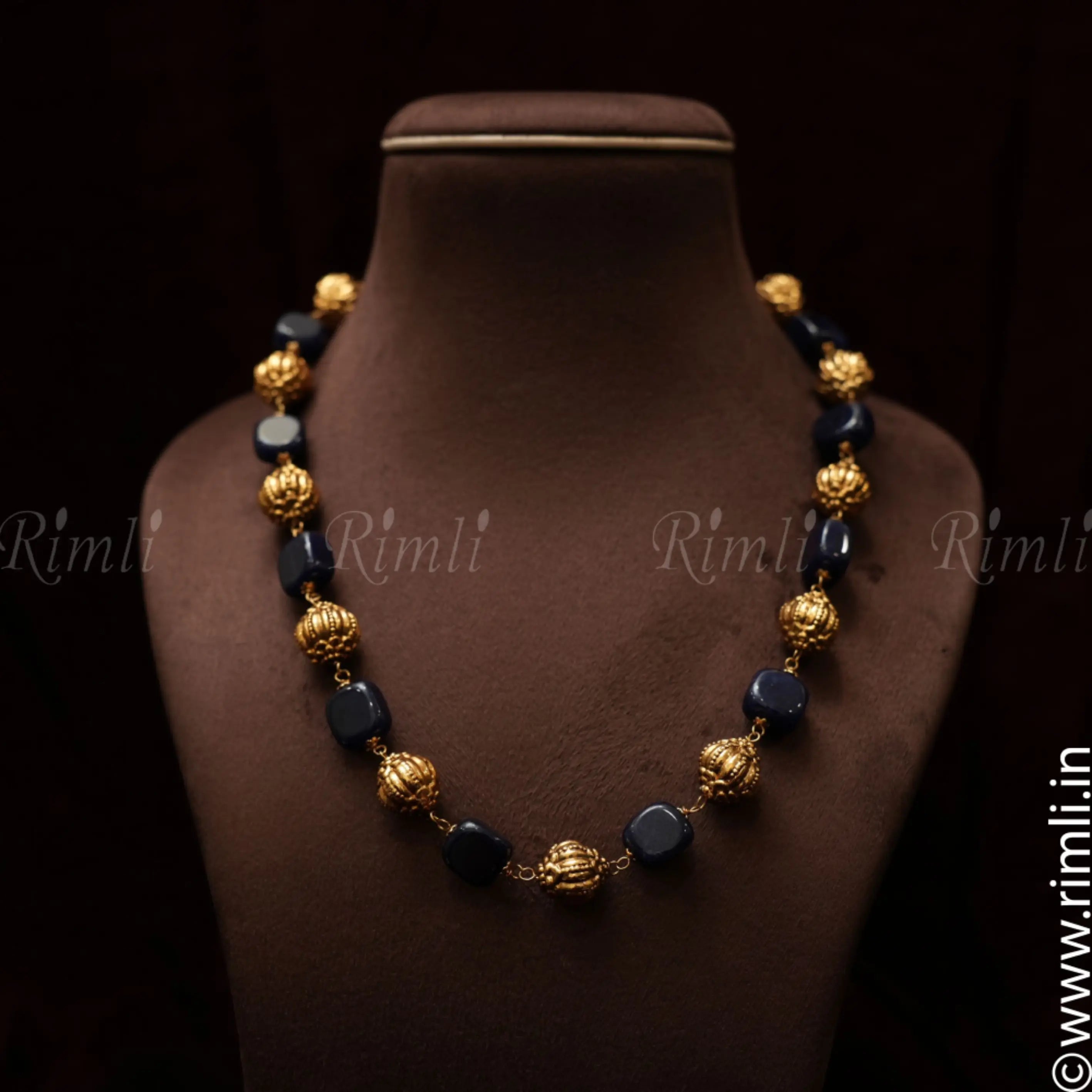 Kripa Antique Beaded Necklace