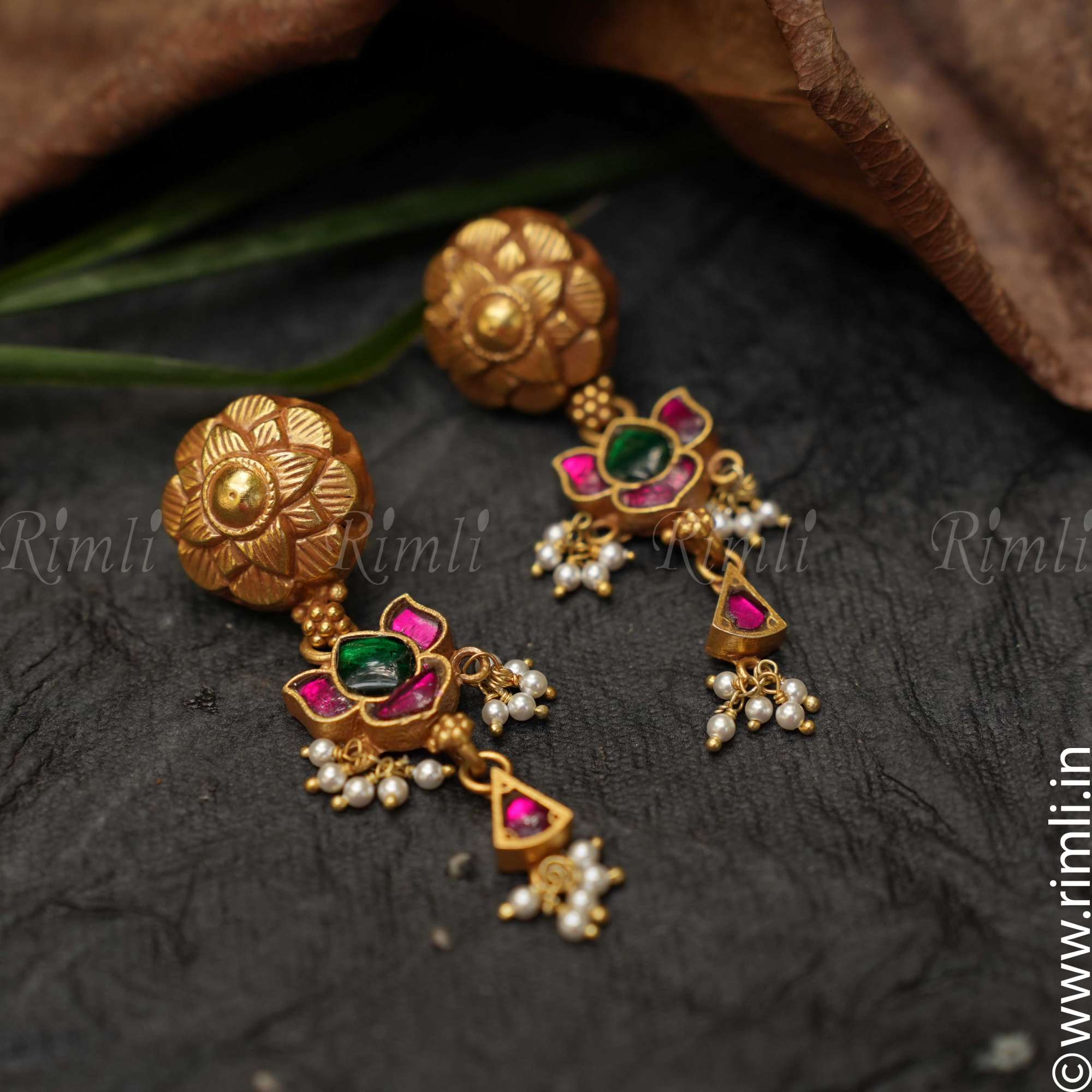 Menaka Silver Earrings