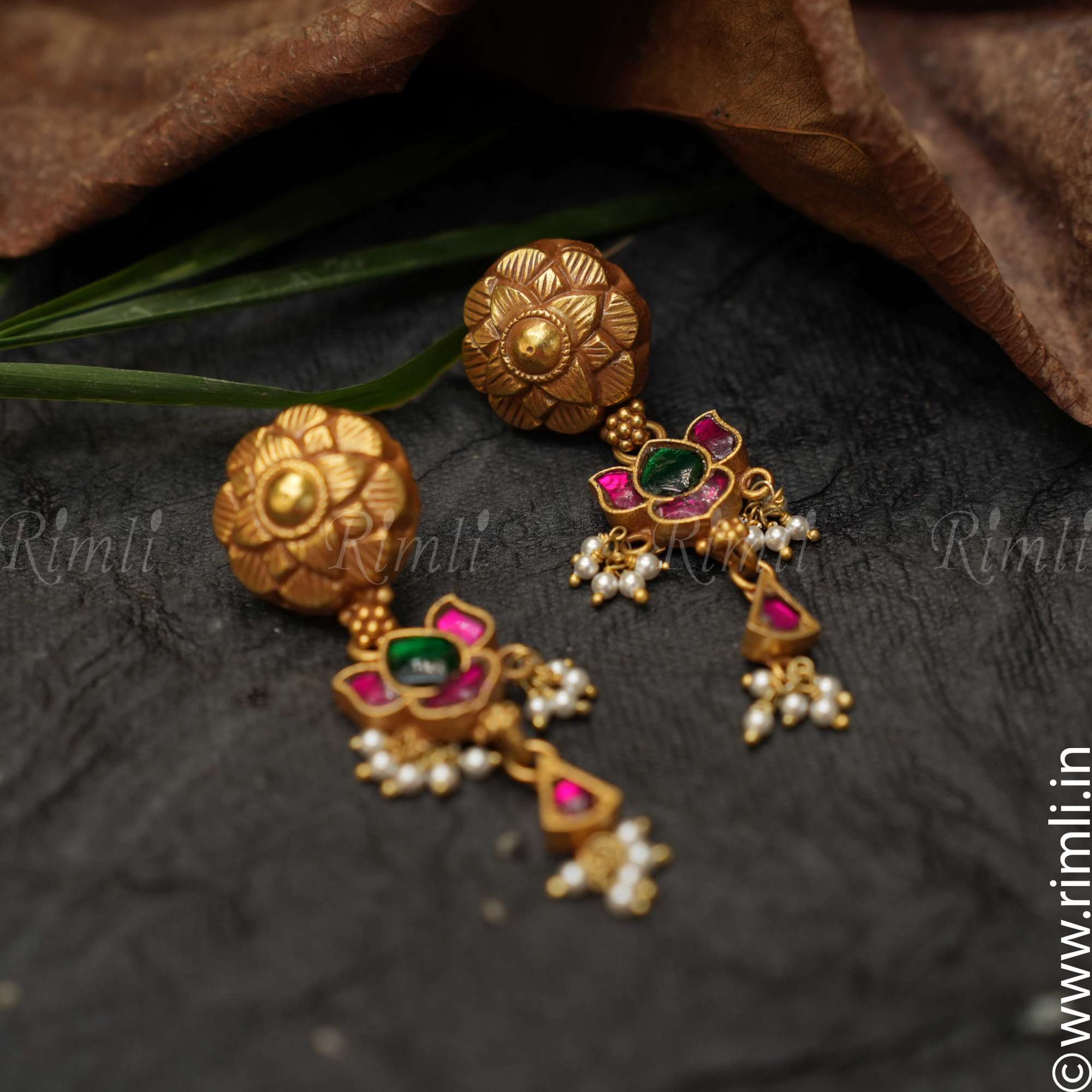 Menaka Silver Earrings