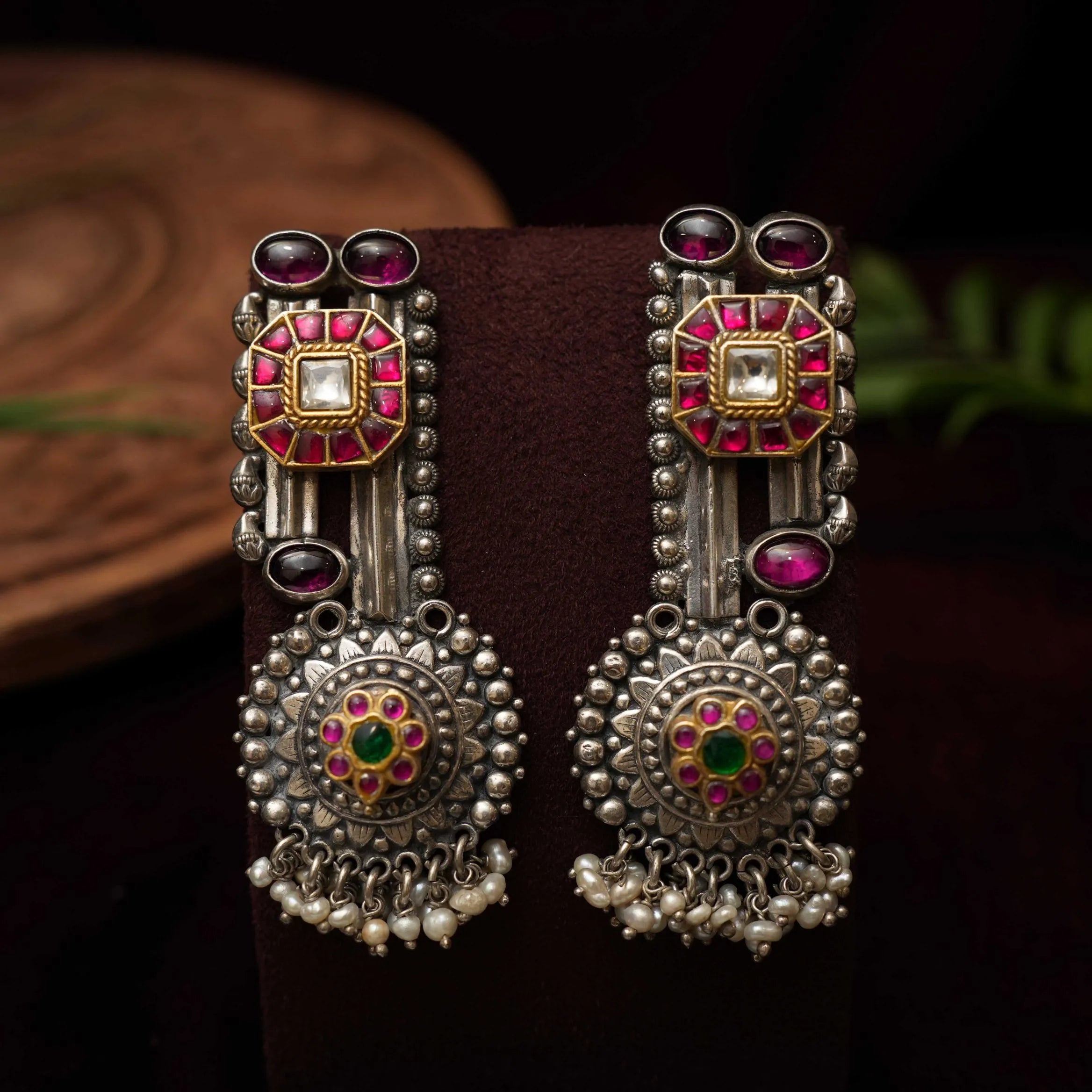 Mira Silver Earrings - Rimli Boutique