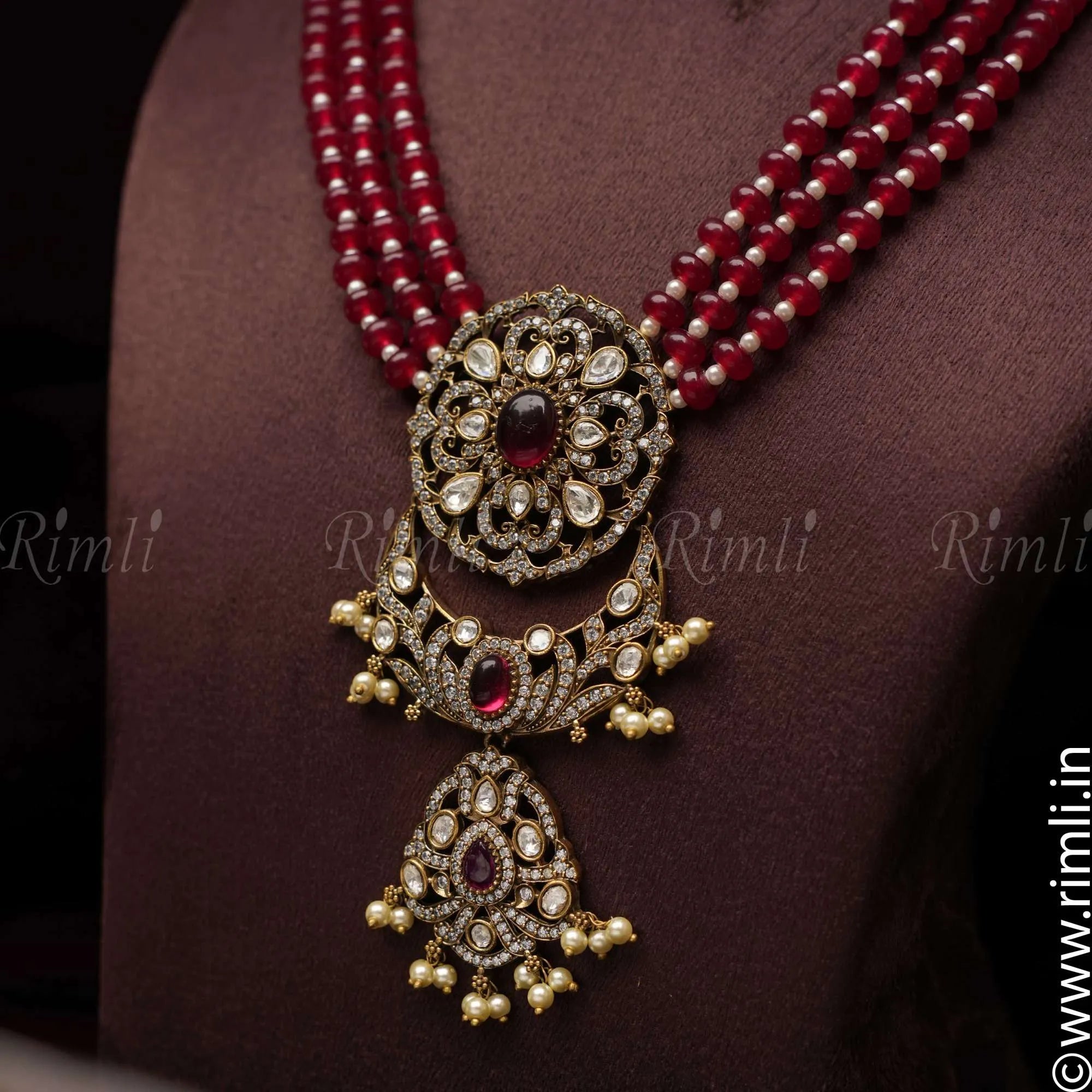 Jyoti Victorian Kundan Necklace