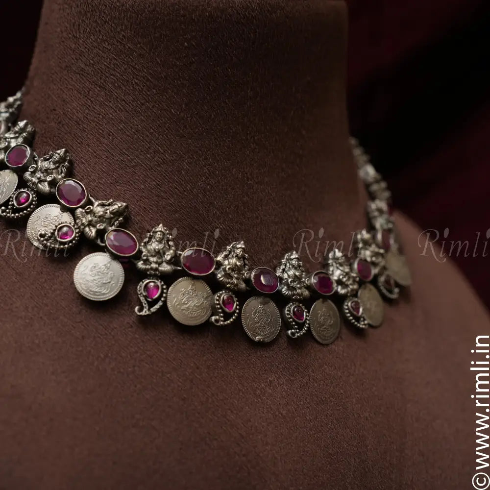 Sheela Silver Necklace