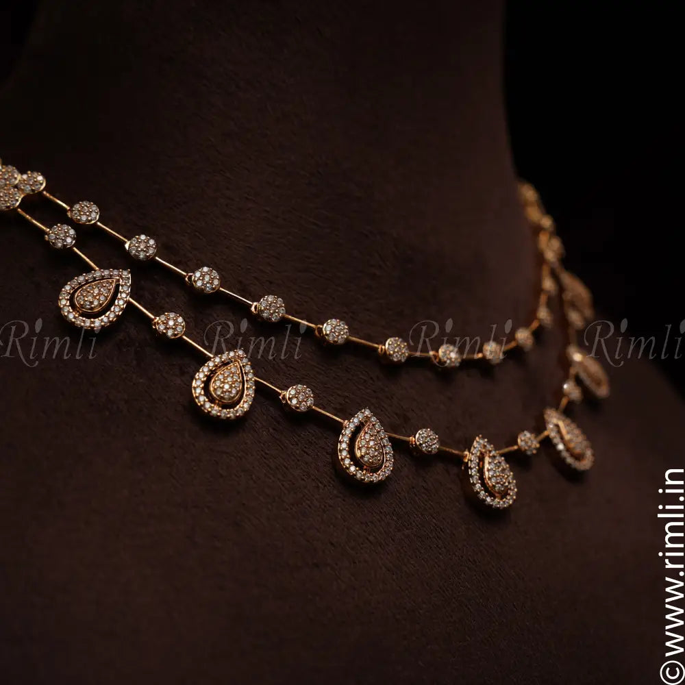 Aira White Stone Necklace